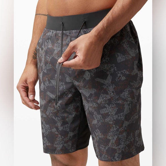 Lululemon Shorts‎ Men's Size Small Dark Grey 6" Inseam T.H.E Short Linerless - Picture 3 of 11